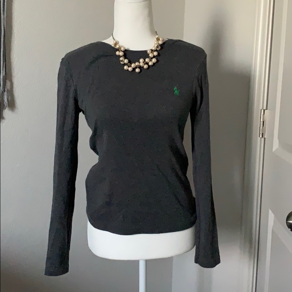 Grey Ralph Lauren sweater